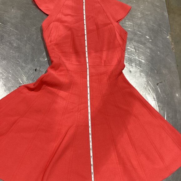 GUESS Coral Stretch Fit‑and‑Flare Skater Dress - Picture 2 of 4